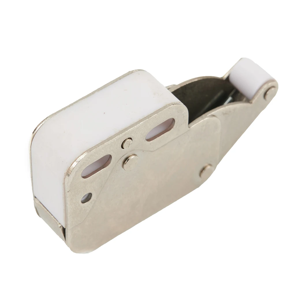 2pcs Snap Lock (with Screws) SPRING-LOADED MINI TIP CATCH CARANT/SHIFT/DOOR CABINET LATCH With Mounded Nylon Roller & Keeper
2pcs Snap Lock (with Screws) SPRING-LOADED MINI TIP CATCH CARANT/SHIFT/DOOR CABINET LATCH With Mounded Nylon Roller & Keeper