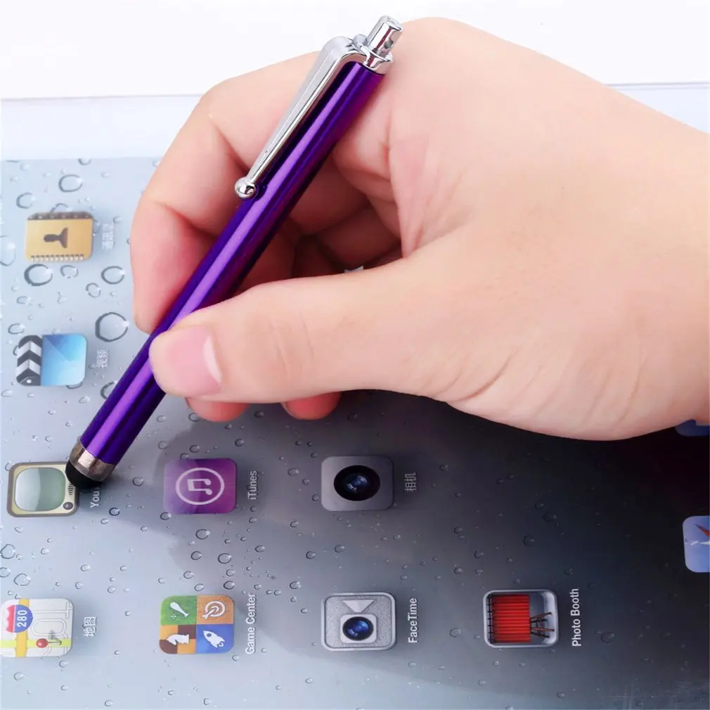 Round-head Design Metal Stylus Touch Screen Glass Lens Digitizer Replacement Pen For IPhone Samsung Smart Phone Tablet PC IPad
Round-head Design Metal Stylus Touch Screen Glass Lens Digitizer Replacement Pen For IPhone Samsung Smart Phone Tablet PC IPad