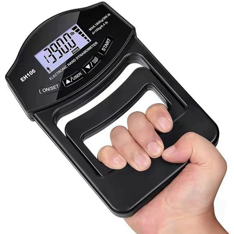 Top!-New Grip Strength Tester,396Lbs/180Kg Digital Hand Dynamometer Grip Strength Meter USB LCD Screen Hand Grip Dynamometer
Top!-New Grip Strength Tester,396Lbs/180Kg Digital Hand Dynamometer Grip Strength Meter USB LCD Screen Hand Grip Dynamometer