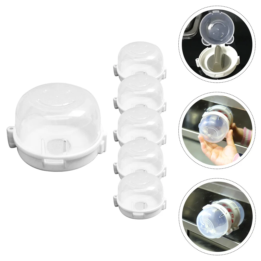 6 Pcs Push Button Switch Baby Proof Gas Stove Covers Safety Mask Protective Kitchen Supplies
6 Pcs Push Button Switch Baby Proof Gas Stove Covers Safety Mask Protective Kitchen Supplies