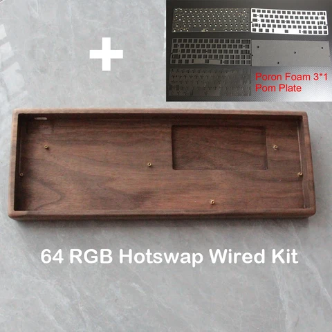 GH60 деревянная механическая клавиатура из бука, фотосовместимая клавиатура DZ60 штук 3 DZ64, самая большая 60% клавиатура в долгосрочной рекламной цене