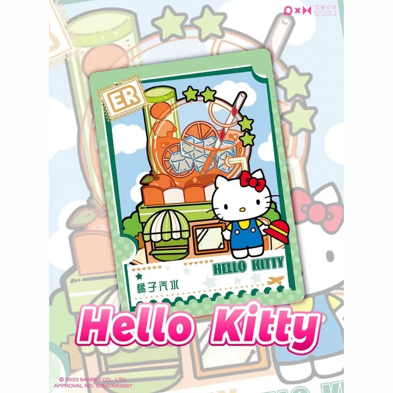 Sanrios Hello Kitty Card World Travel Anime All Set Cartoon Limited Game Toy Collection Gift Random DIY Genuine Cute Kawaii
Sanrios Hello Kitty Card World Travel Anime All Set Cartoon Limited Game Toy Collection Gift Random DIY Genuine Cute Kawaii