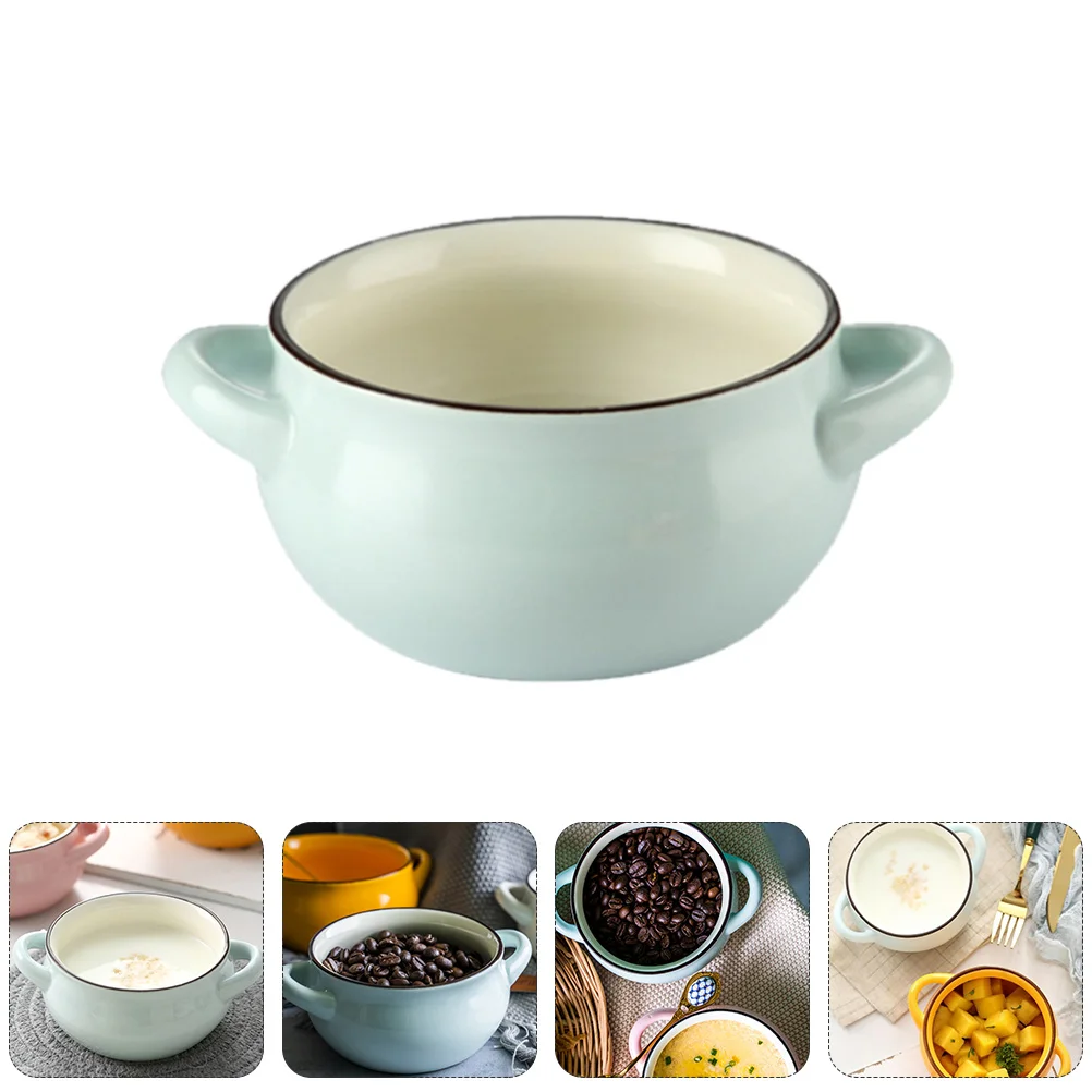 Bowl Bowls Ceramic Soupdessert Porcelain Pudding Serving Ramen Handles Multipurpose Noodle Pottery Container Kitchen Japanese
Bowl Bowls Ceramic Soupdessert Porcelain Pudding Serving Ramen Handles Multipurpose Noodle Pottery Container Kitchen Japanese