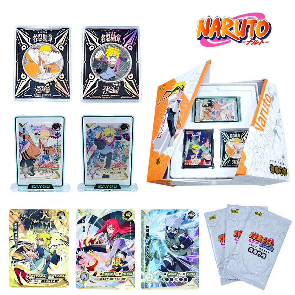 Naruto Card Box Original Genuine Sasuke Itachi Kakashi Hot Blood Game Album Collection Flash Card Anime Medal Kid Gift
Naruto Card Box Original Genuine Sasuke Itachi Kakashi Hot Blood Game Album Collection Flash Card Anime Medal Kid Gift