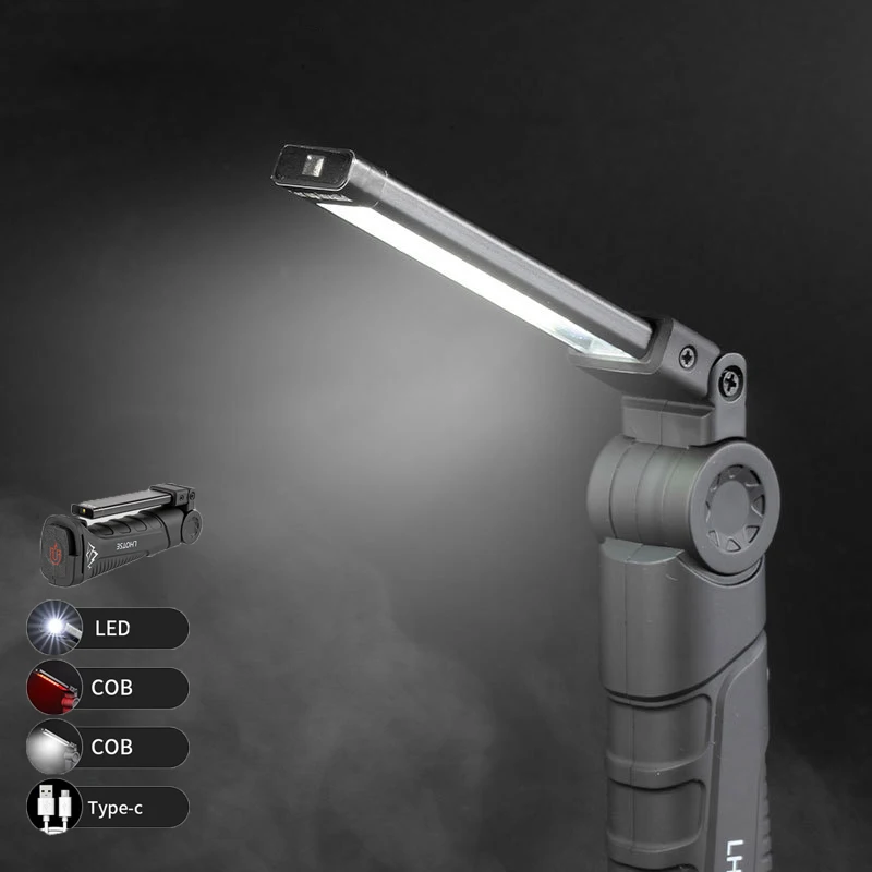 LED Flashlight Work Light Magnet Rechargeable Ajustable Waterproof High Endurance Multifuntional Outdoor Tools Camping Hiking
LED Flashlight Work Light Magnet Rechargeable Ajustable Waterproof High Endurance Multifuntional Outdoor Tools Camping Hiking