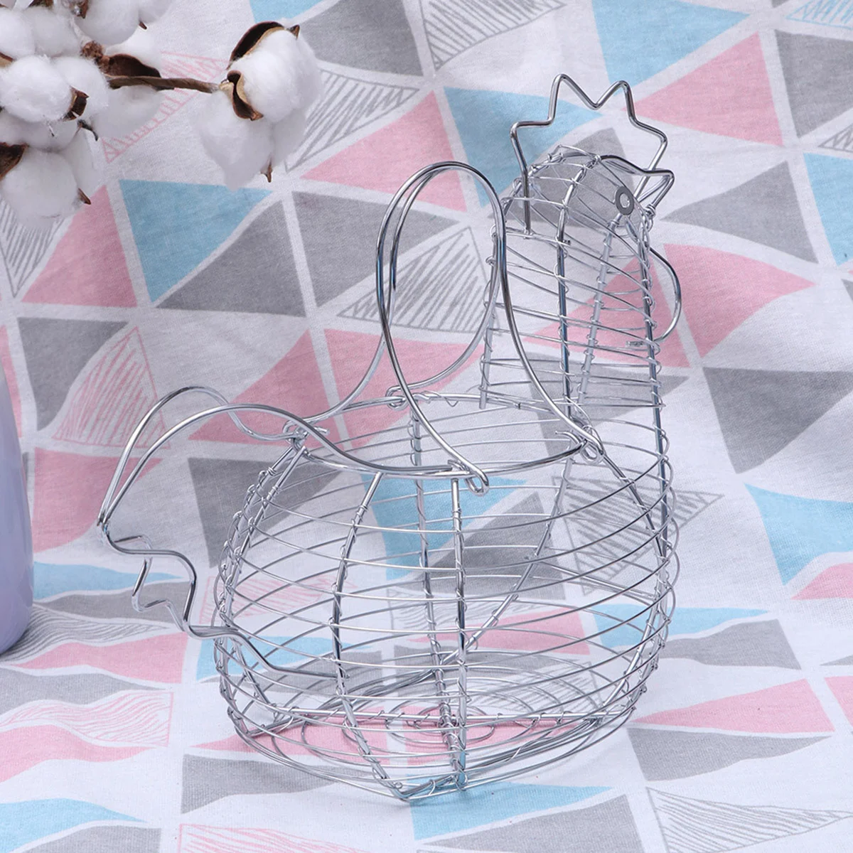Egg Basket Wire Storage Holder Chicken Eggs Metal Freshbaskets Gathering Container Shaped Kitchen Collecting Organizer
Egg Basket Wire Storage Holder Chicken Eggs Metal Freshbaskets Gathering Container Shaped Kitchen Collecting Organizer