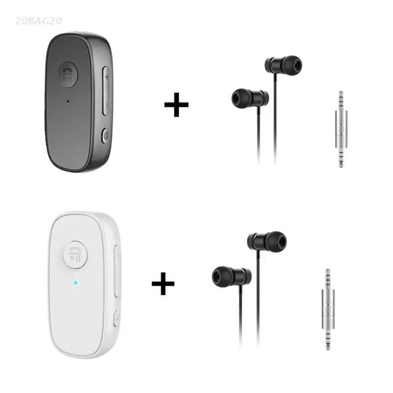 Lavalier Transmitter Receiver Adapter BT5.0 Stereo Analog AUX 3.5mm CVC Noise Reduction 72 Hours Standby Time
Lavalier Transmitter Receiver Adapter BT5.0 Stereo Analog AUX 3.5mm CVC Noise Reduction 72 Hours Standby Time