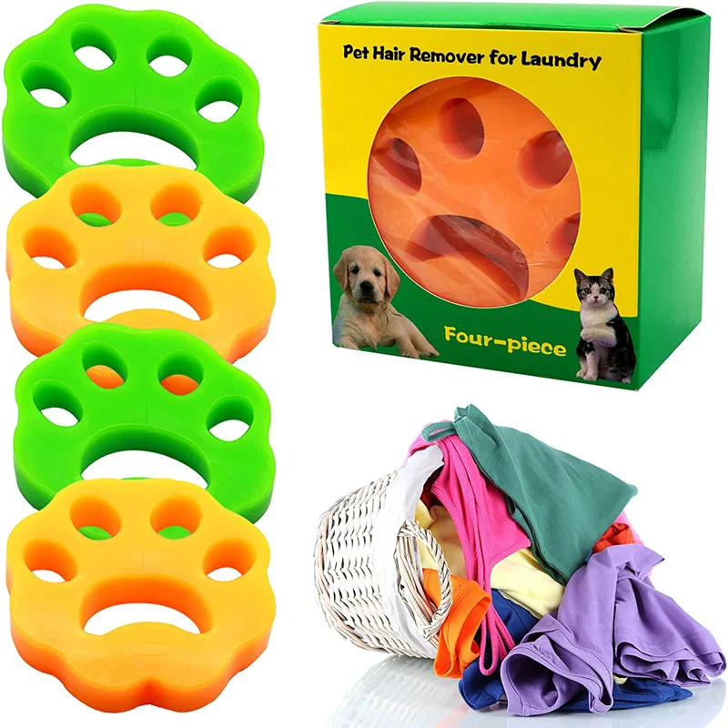 4pcs Pet Hair Remover Washing Machine Hair Remover Reusable Cat Dog Fur Lint Hair Remover Clothes Dryer Cleaning Laundry Tools
4pcs Pet Hair Remover Washing Machine Hair Remover Reusable Cat Dog Fur Lint Hair Remover Clothes Dryer Cleaning Laundry Tools