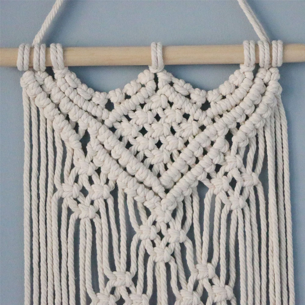 Boho Wall Hanging Handwoven Bohemian Cotton Rope Tapestry Home Bedroom Decor Tubes Hanging Home Outdoor Garden Ornament
Boho Wall Hanging Handwoven Bohemian Cotton Rope Tapestry Home Bedroom Decor Tubes Hanging Home Outdoor Garden Ornament