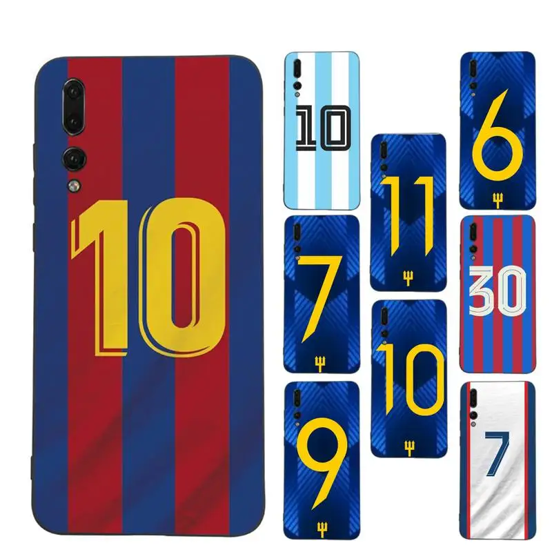 FootBall Number 7 10 30 Phone Case for Huawei P30 40 20 10 8 9 lite pro plus Psmart2019 
FootBall Number 7 10 30 Phone Case for Huawei P30 40 20 10 8 9 lite pro plus Psmart2019