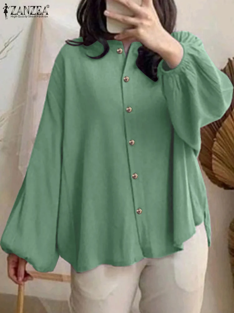 ZANZEA Woman Fashion Party Muslim Blouse Femme Long Sleeve O-Neck Tunic Tops Vintage Loose Shirt Casual Blusas Mujer Oversized
ZANZEA Woman Fashion Party Muslim Blouse Femme Long Sleeve O-Neck Tunic Tops Vintage Loose Shirt Casual Blusas Mujer Oversized