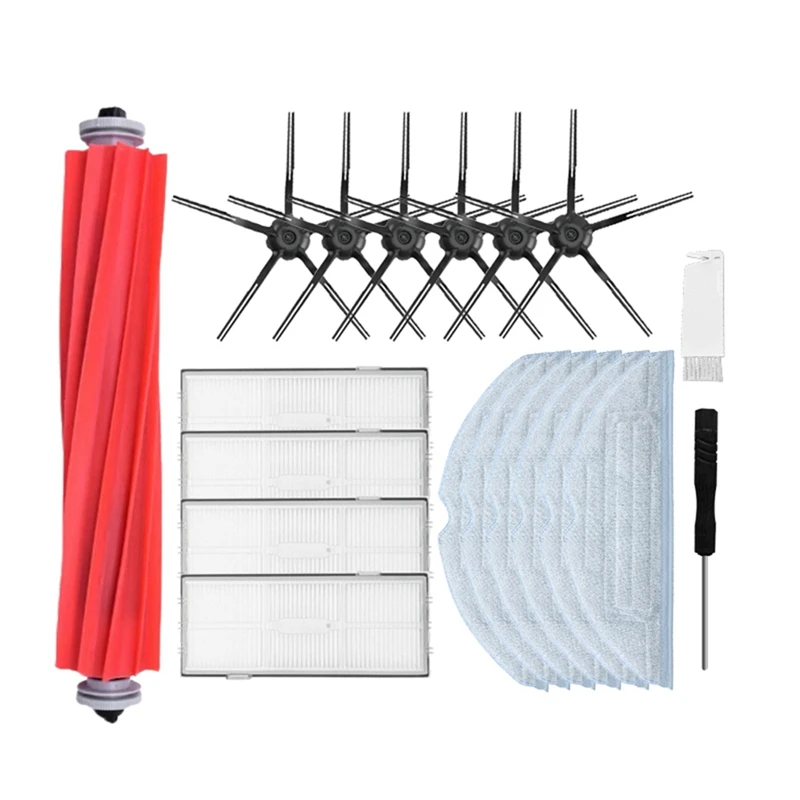 Main Side Brush Filter And Mop Cloth Replacement For Xiaomi Roborock S7 S70 S7 Max T7S Plus G10 Robotic Vacuum Cleaner
Main Side Brush Filter And Mop Cloth Replacement For Xiaomi Roborock S7 S70 S7 Max T7S Plus G10 Robotic Vacuum Cleaner