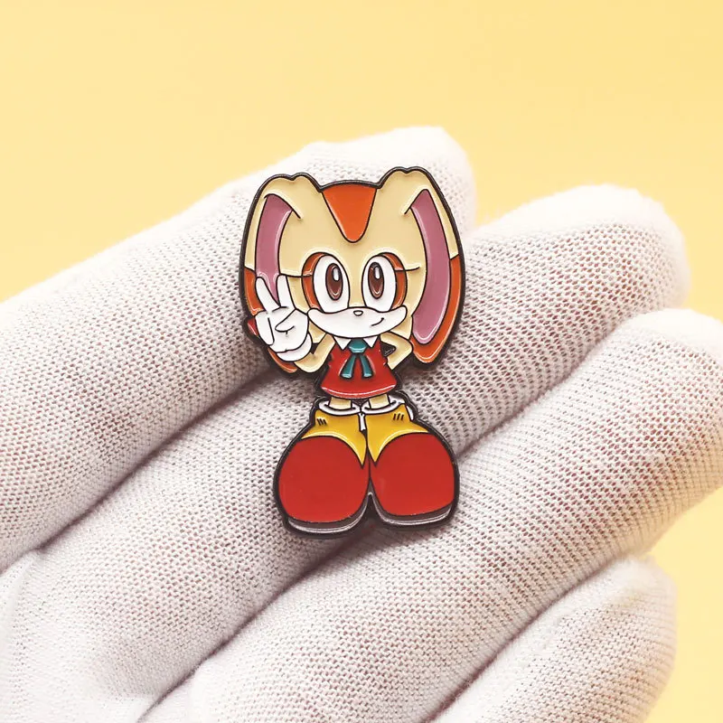XM-funny Cute cream bunny brooch game metal badge collection clothes hat accessories pins gift
XM-funny Cute cream bunny brooch game metal badge collection clothes hat accessories pins gift
