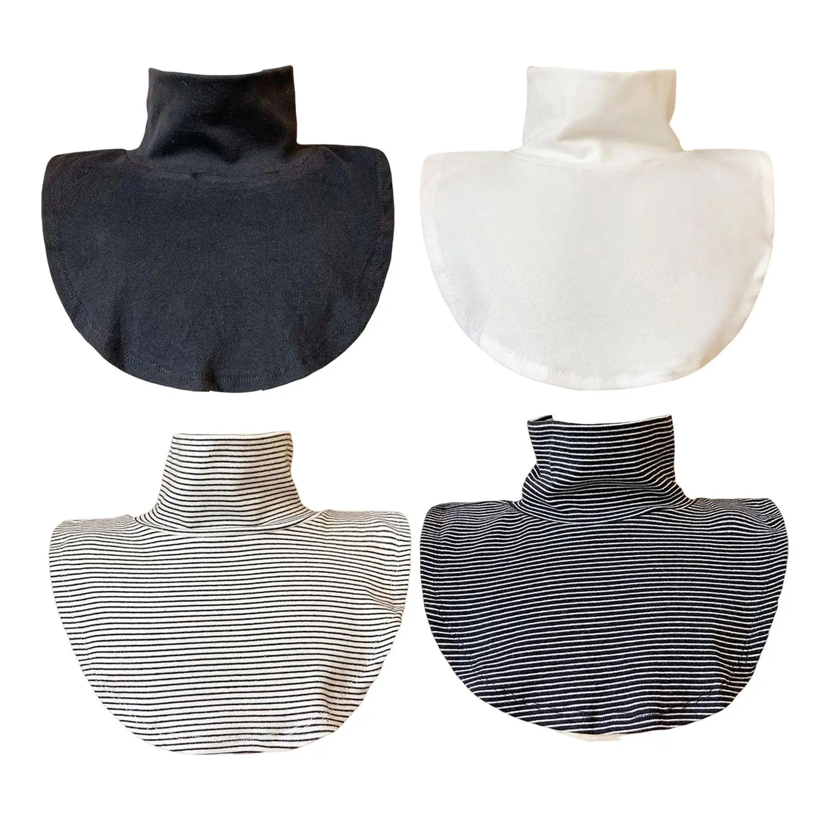 Womens Turtleneck Fake Collar Neck Wrap Scarf Shawl Lapel Collar Detachable Autumn Winter False Collar for Shirt Sweater Apparel
Womens Turtleneck Fake Collar Neck Wrap Scarf Shawl Lapel Collar Detachable Autumn Winter False Collar for Shirt Sweater Apparel