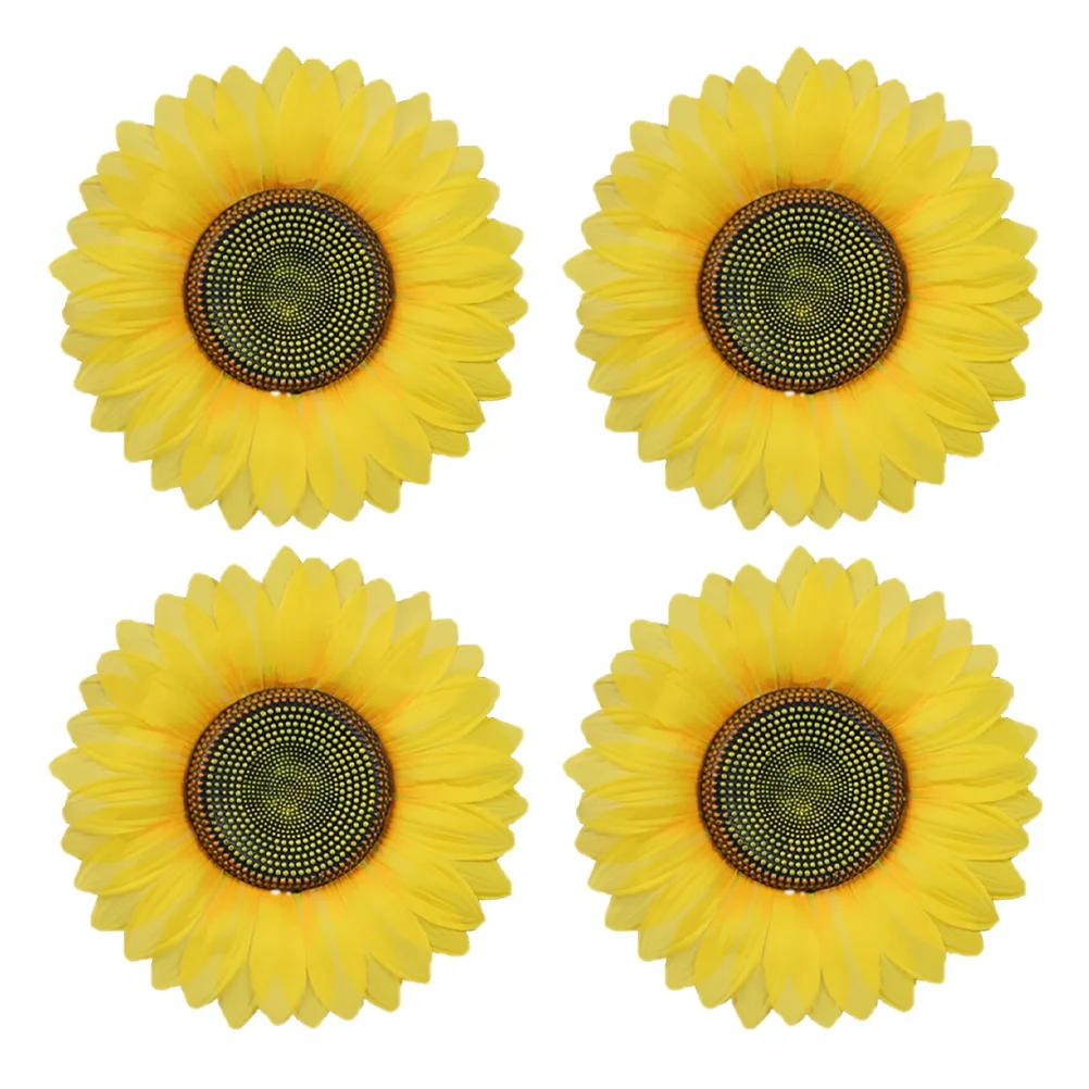 4 Pcs Yellow Craft Daisies Yellow Decor Big Artificial Sunflower Dining Table Decor Props Simulation Flower Head
4 Pcs Yellow Craft Daisies Yellow Decor Big Artificial Sunflower Dining Table Decor Props Simulation Flower Head