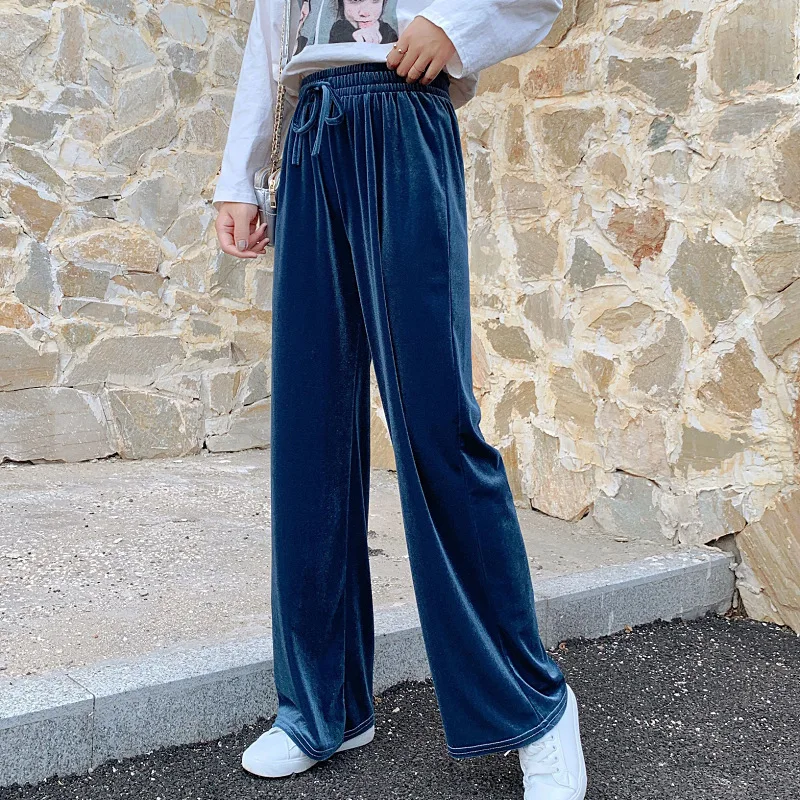 2021 Autumn and Winter Warmth Belt Loose Casual Pants Streetwear Velvet Trousers Harajuku High-waisted Wide-leg Pants Women
2021 Autumn and Winter Warmth Belt Loose Casual Pants Streetwear Velvet Trousers Harajuku High-waisted Wide-leg Pants Women