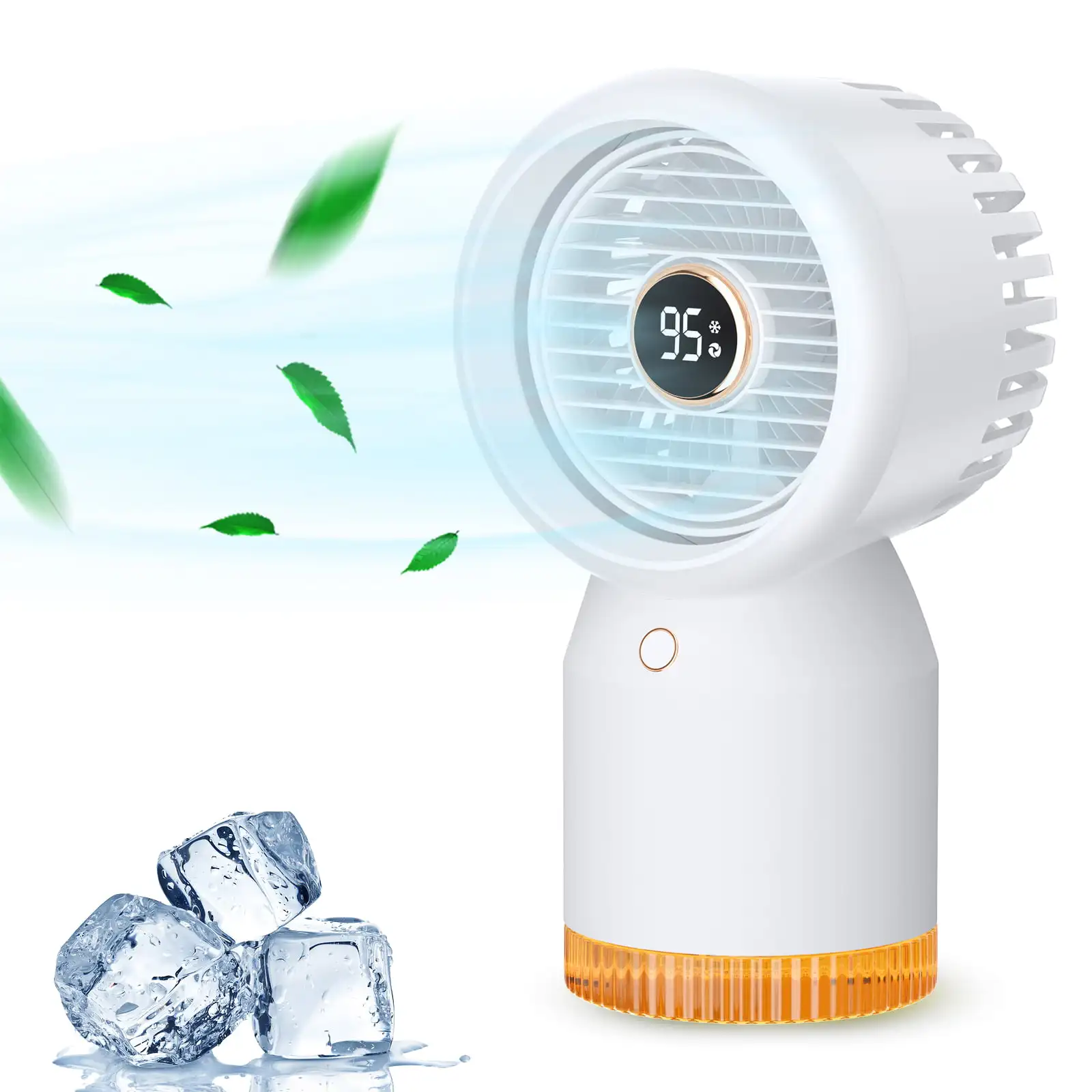Portable Air Conditioner Fan, LED Wireless Water Cooling Circulating Fan 4 Speeds Quiet 360ml Desk Personal Air Cooler Humidifie
Portable Air Conditioner Fan, LED Wireless Water Cooling Circulating Fan 4 Speeds Quiet 360ml Desk Personal Air Cooler Humidifie