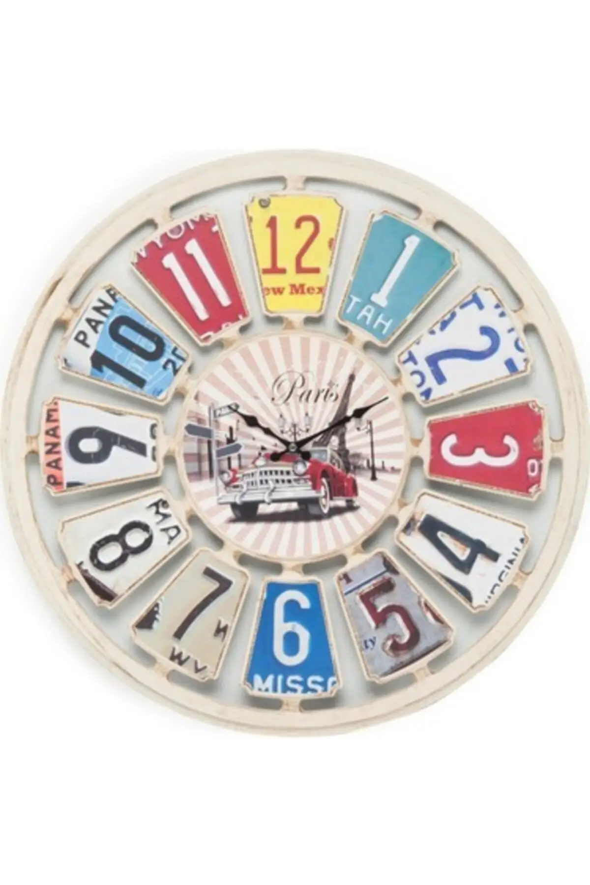 Galaxy Big Wall Clock Office Household Commercial Special Design Tumbled Silent Dial White Cream-Colored Content
Galaxy Big Wall Clock Office Household Commercial Special Design Tumbled Silent Dial White Cream-Colored Content