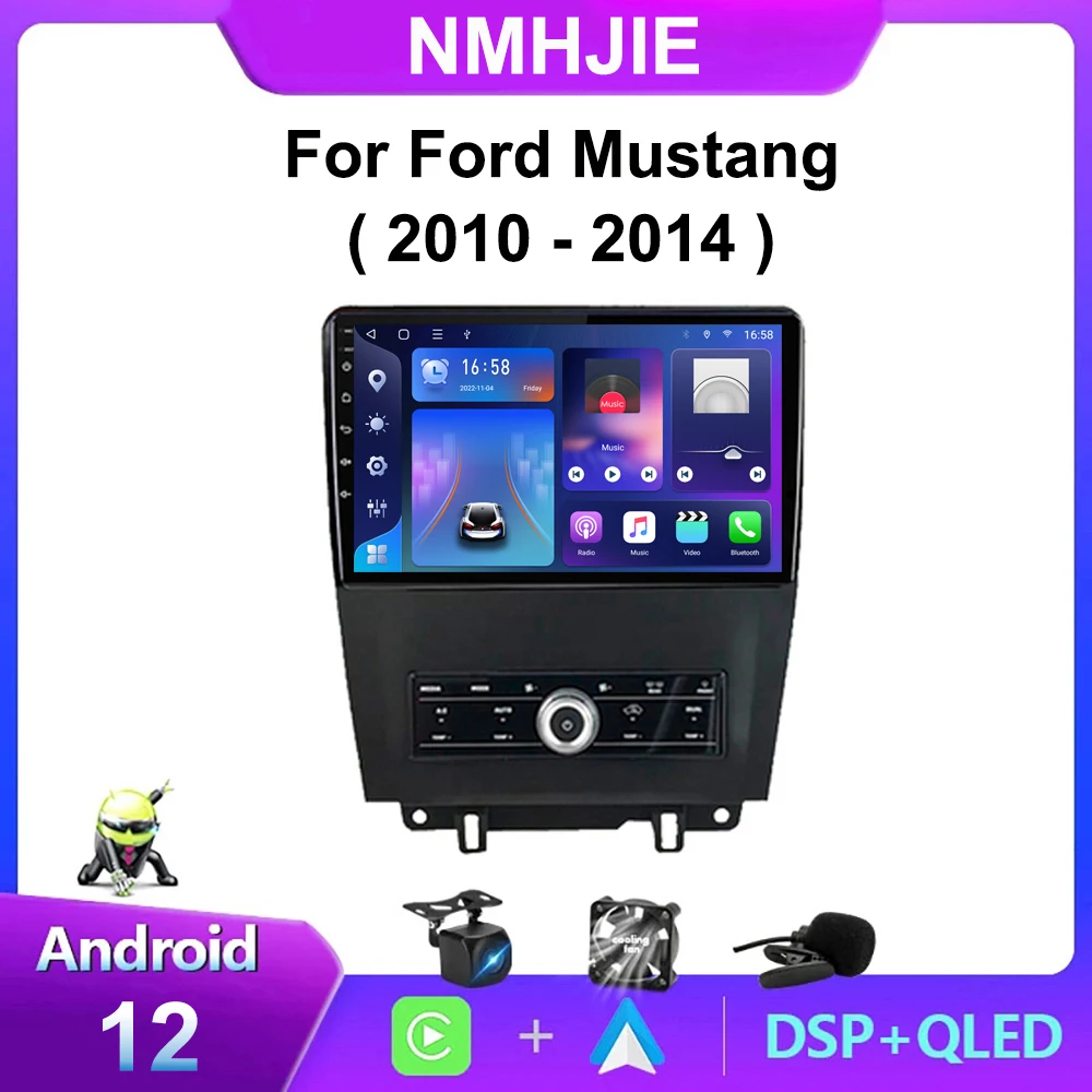 2 Din Car Radio Automotive Multimedia Video Player Navigation GPS Wireless Carplay 4G Android 12 For Ford Mustang 2010 - 2014
2 Din Car Radio Automotive Multimedia Video Player Navigation GPS Wireless Carplay 4G Android 12 For Ford Mustang 2010 - 2014