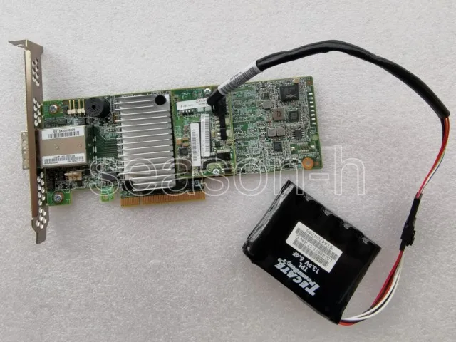 Intel RS3SC008 LSI MegaRAID SAS9380-8e 1GB FH PCIe-x8 12Gbps SAS RAID Controller +CVM02+BBU
Intel RS3SC008 LSI MegaRAID SAS9380-8e 1GB FH PCIe-x8 12Gbps SAS RAID Controller +CVM02+BBU
