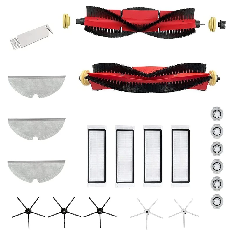 Replacement Main Brush Side Brushes HEPA Filter Compatible For Roborock S5 Max S6 Pure Vacuum Cleaner Accessories
Replacement Main Brush Side Brushes HEPA Filter Compatible For Roborock S5 Max S6 Pure Vacuum Cleaner Accessories