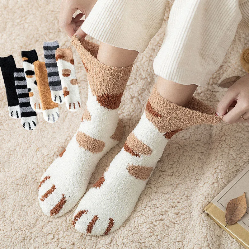Girl Women Socks 2023 Winter Cute Bear Coral Fleece Fuzzy Socks Female Autumn Happy Funny Socks For Girl Warm Winter Female Home
Girl Women Socks 2023 Winter Cute Bear Coral Fleece Fuzzy Socks Female Autumn Happy Funny Socks For Girl Warm Winter Female Home