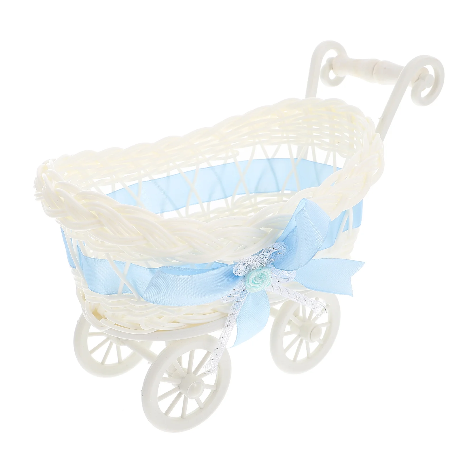 Basket Baby Shower Cart Stroller Wicker Woven Candy Shopping Decorations Cutie Mini Toy Storage Flower Carriage Rattan Fruit
Basket Baby Shower Cart Stroller Wicker Woven Candy Shopping Decorations Cutie Mini Toy Storage Flower Carriage Rattan Fruit