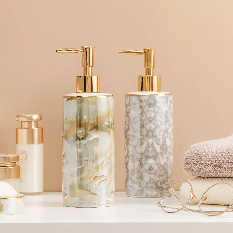 1 Pc Nordic Ins Ceramic Liquid Soap Dispenser Lotion Dispensing Bottle Hand Sanitizer Press Bottle Bathroom Accessory Set Gift
1 Pc Nordic Ins Ceramic Liquid Soap Dispenser Lotion Dispensing Bottle Hand Sanitizer Press Bottle Bathroom Accessory Set Gift