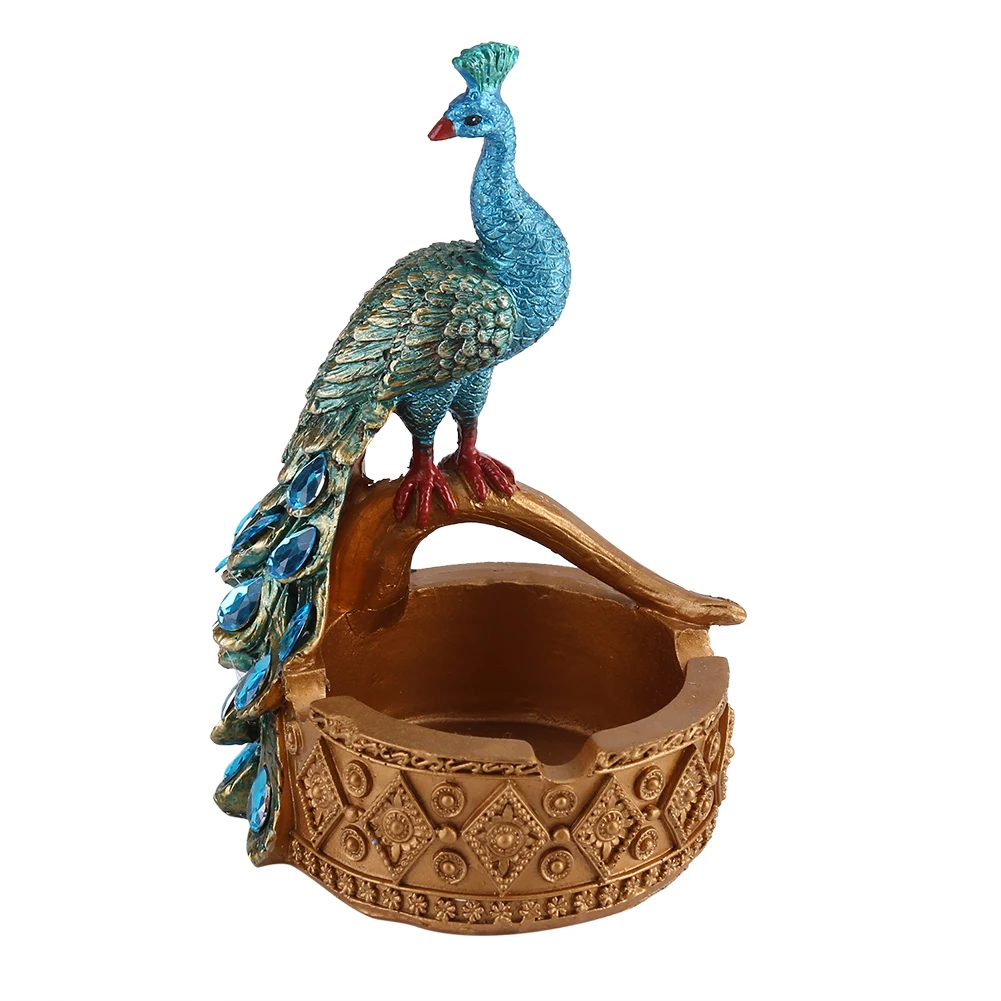 Creative Handcraft Peacock Modelling Resin Ashtray Succulent Plants Pot Home Office Decor Blue
Creative Handcraft Peacock Modelling Resin Ashtray Succulent Plants Pot Home Office Decor Blue