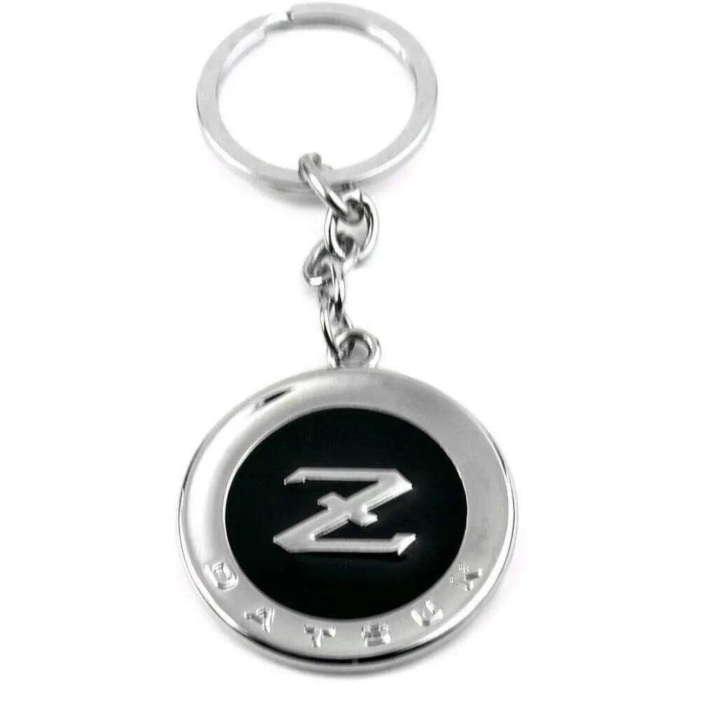Chrome Black DATSUN Z Car Nameplate Keychain Key Chain Key Ring for Fairlady Z 370Z 350Z
Chrome Black DATSUN Z Car Nameplate Keychain Key Chain Key Ring for Fairlady Z 370Z 350Z