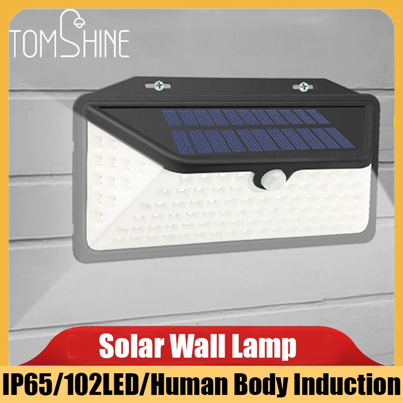 102LED Solar Lamp Motion Sensor Outdoor Motion Sensor Wall Light Waterproof Garden Lamp Spotlights For Garden Path Street
102LED Solar Lamp Motion Sensor Outdoor Motion Sensor Wall Light Waterproof Garden Lamp Spotlights For Garden Path Street