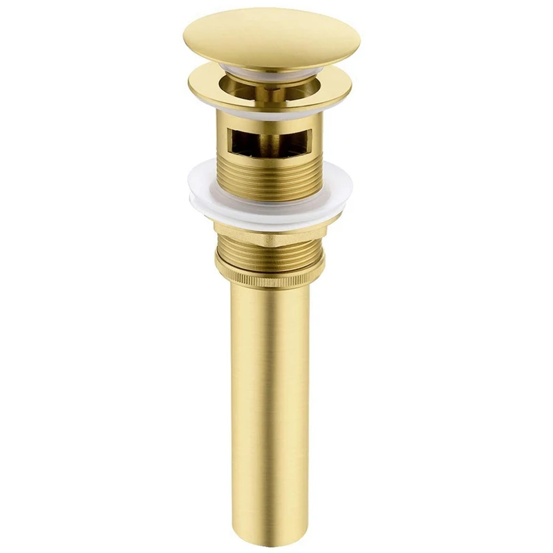 Bathroom Sink Drain Stopper Popup Drain with Overflow for Vessel Sink Lavatory Vanity
Bathroom Sink Drain Stopper Popup Drain with Overflow for Vessel Sink Lavatory Vanity