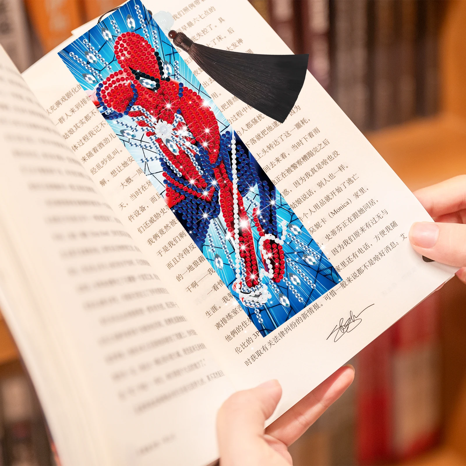 New DIY Disney Diamond Painting Cartoon Leather Bookmark Tassel Book Marks Special Shaped Mosaic Kits Embroidery Crafts Art Gift
New DIY Disney Diamond Painting Cartoon Leather Bookmark Tassel Book Marks Special Shaped Mosaic Kits Embroidery Crafts Art Gift