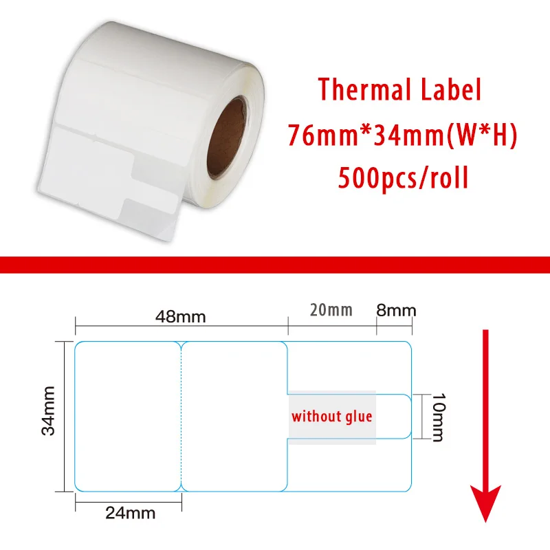 Термоэтикетки для украшений POBSUIER 500 шт
Термоэтикетки для украшений POBSUIER 500 шт