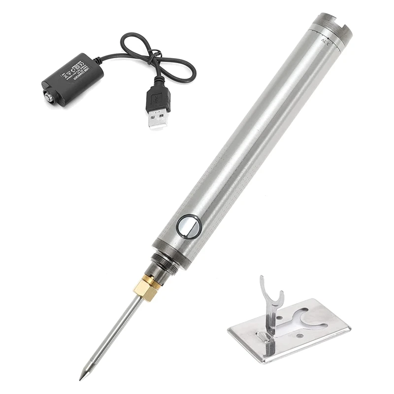 Portable USB Cordless Soldering Iron Kit 1600Mah Wireless Rechargeable Battery Powered, Wireless Charging Soldering Tool
Portable USB Cordless Soldering Iron Kit 1600Mah Wireless Rechargeable Battery Powered, Wireless Charging Soldering Tool
