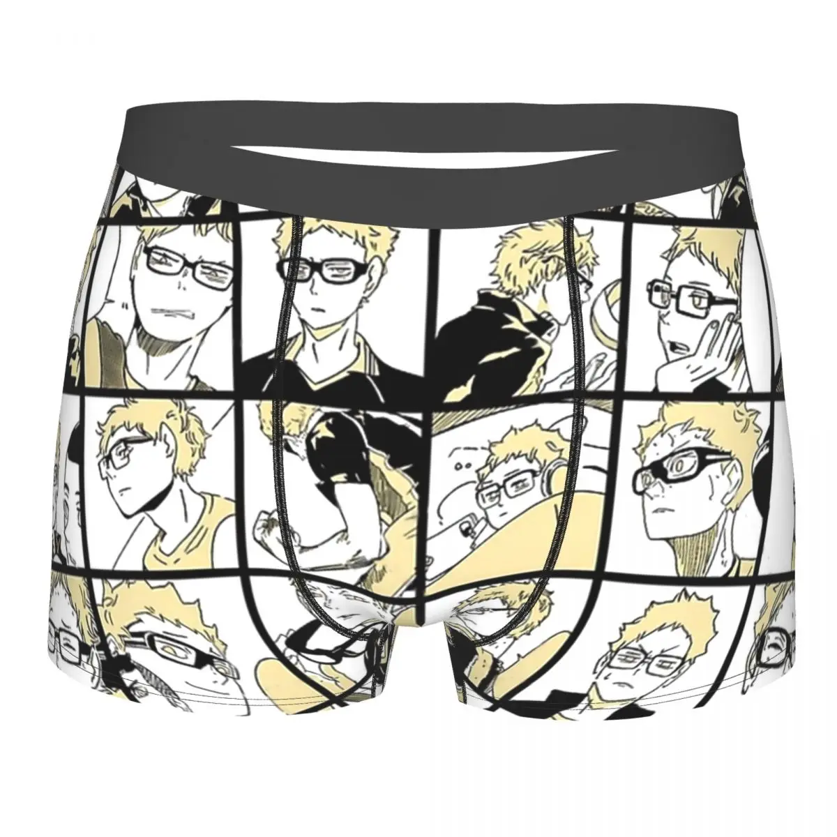 Haikyuu Tsukishima трусы с рисунком, дышащие трусики, мужское нижнее белье, шорты с принтом, боксеры, трусы
Haikyuu Tsukishima трусы с рисунком, дышащие трусики, мужское нижнее белье, шорты с принтом, боксеры, трусы