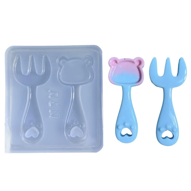 E0BF Glossy Geometry Bear Knife Fork Ornament Silicone Epoxy Resin Mold DIY Keychain
E0BF Glossy Geometry Bear Knife Fork Ornament Silicone Epoxy Resin Mold DIY Keychain