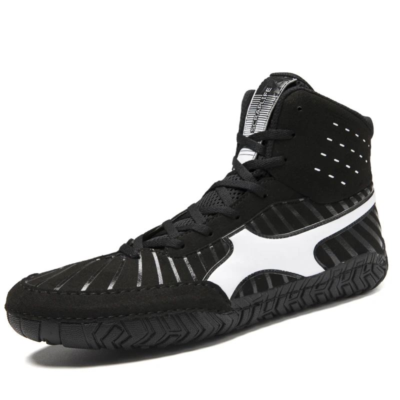Professional High-top Boxing Shoes Men Wrestling Boots Fighting Shoes Sanda Training Sneakers Fighting Boots Squat Competition
Professional High-top Boxing Shoes Men Wrestling Boots Fighting Shoes Sanda Training Sneakers Fighting Boots Squat Competition