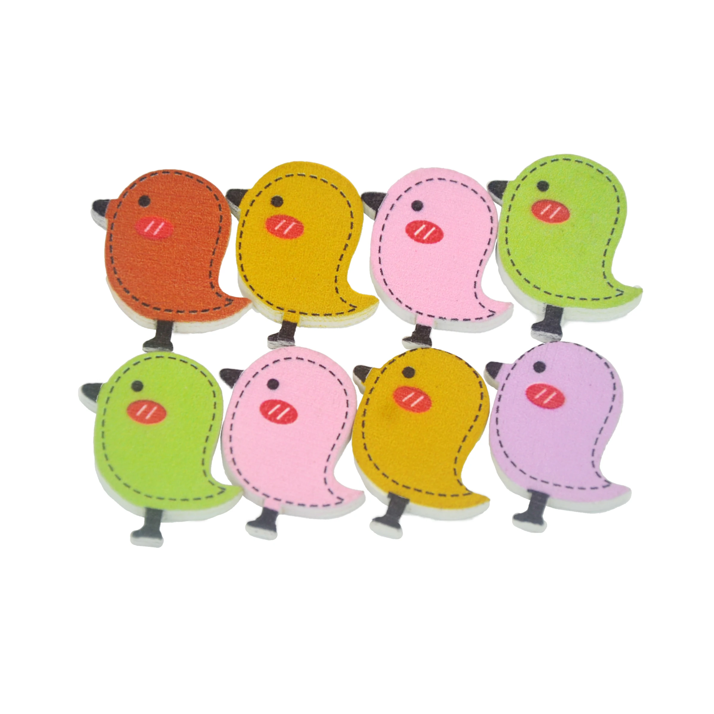 30Pcs Little Bird Wooden Button Cute Animal Cartoon Style Wood Snaps No Hole Multicolor For Kids Clothing Sewing Accessories
30Pcs Little Bird Wooden Button Cute Animal Cartoon Style Wood Snaps No Hole Multicolor For Kids Clothing Sewing Accessories