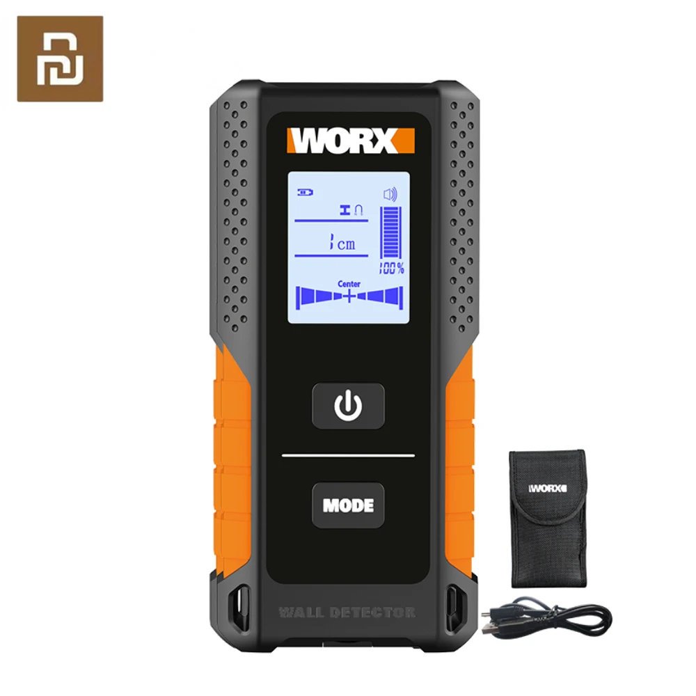 Youpin Worx Stud Finder WX085 3 в 1, многофункциональный настенный детектор металла, дерева и переменного тока, детектор кабеля, цифровой дисплей, зарядно...
Youpin Worx Stud Finder WX085 3 в 1, многофункциональный настенный детектор металла, дерева и переменного тока, детектор кабеля, цифровой дисплей, зарядно...