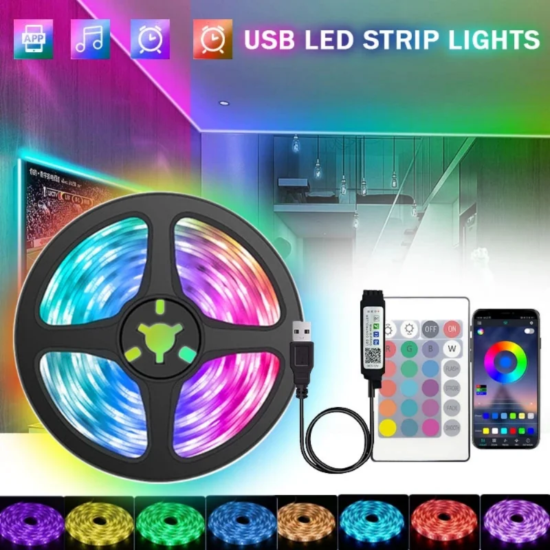 Светодиодная лента Rgb, 5 В, Usb, светодиодное белое освещение для комнаты 5050, 5 м, Светодиодная лента, ледяная гирлянда, светодиодная подсветка д...
Светодиодная лента Rgb, 5 В, Usb, светодиодное белое освещение для комнаты 5050, 5 м, Светодиодная лента, ледяная гирлянда, светодиодная подсветка д...
