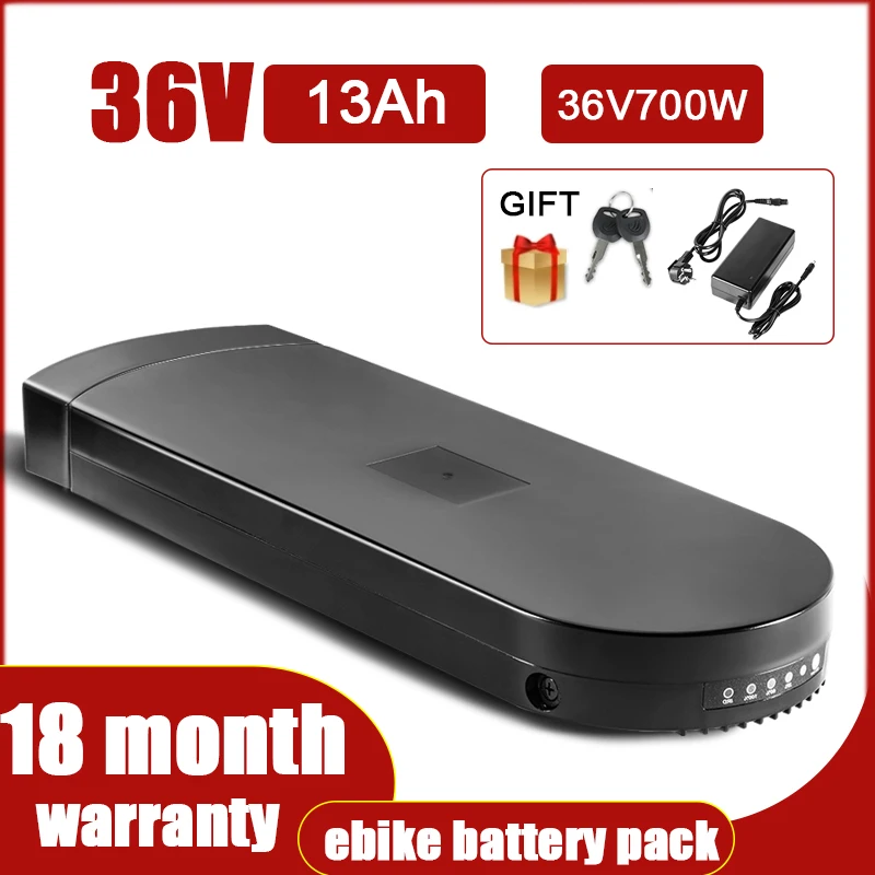 36V Ebike Battery 13A 36V700W BMS 700W 18650 Cell Lithium Pack Battery For Bike Electric Scooter for Mifa/Prophete/Fischer/Aldi
36V Ebike Battery 13A 36V700W BMS 700W 18650 Cell Lithium Pack Battery For Bike Electric Scooter for Mifa/Prophete/Fischer/Aldi