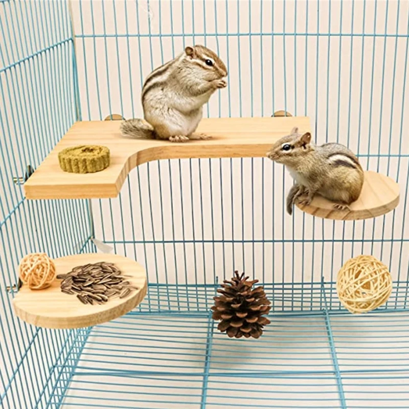 4 Pieces Set Natural Wooden Parrot Hamster Round Standing Board L-Shaped Pedal Platform Rat Activity Playground Y5GB
4 Pieces Set Natural Wooden Parrot Hamster Round Standing Board L-Shaped Pedal Platform Rat Activity Playground Y5GB