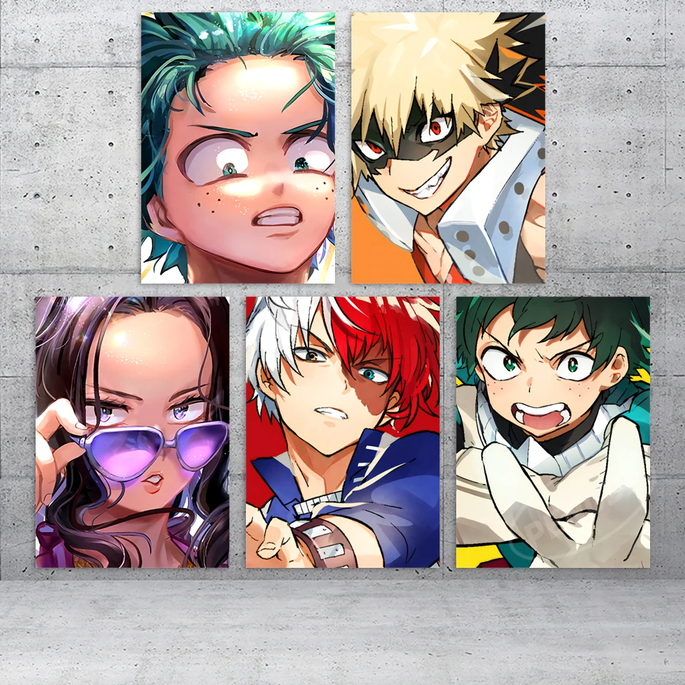 Canvas My Hero Academia Prints Painting Anime Wall Art Midoriya Izuku Poster Modular Kirishima Eijiro Pictures Modern Home Decor
Canvas My Hero Academia Prints Painting Anime Wall Art Midoriya Izuku Poster Modular Kirishima Eijiro Pictures Modern Home Decor