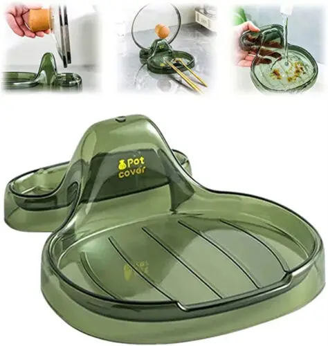 New Universal Spoon Rest Pot Lid Holder Kitchen Storage Drain Rack Cooking Dish Pan Cover Home Kitchen Cooking Organizer
New Universal Spoon Rest Pot Lid Holder Kitchen Storage Drain Rack Cooking Dish Pan Cover Home Kitchen Cooking Organizer