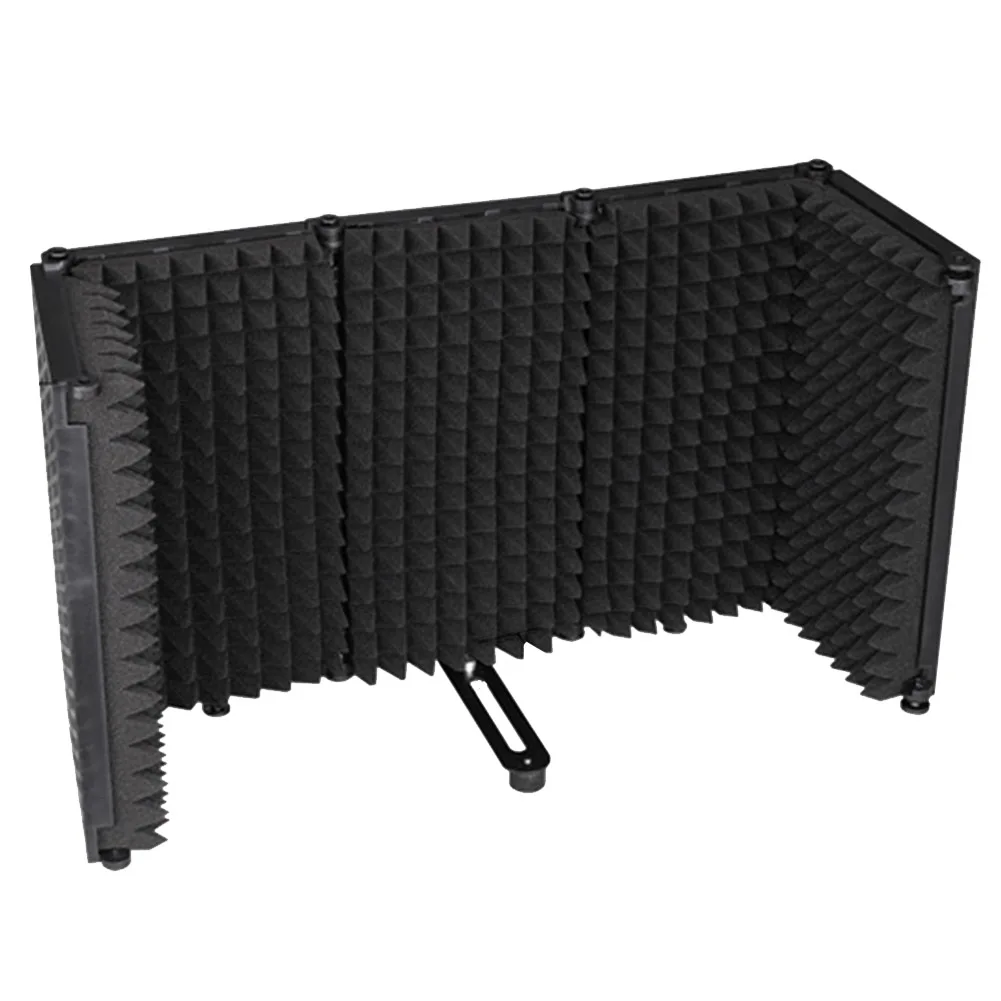 Easy Install ABS Foldable Portable Noise Reduction Microphone Isolation Shield Studio Recording Soundproof Adjustable Angle
Easy Install ABS Foldable Portable Noise Reduction Microphone Isolation Shield Studio Recording Soundproof Adjustable Angle