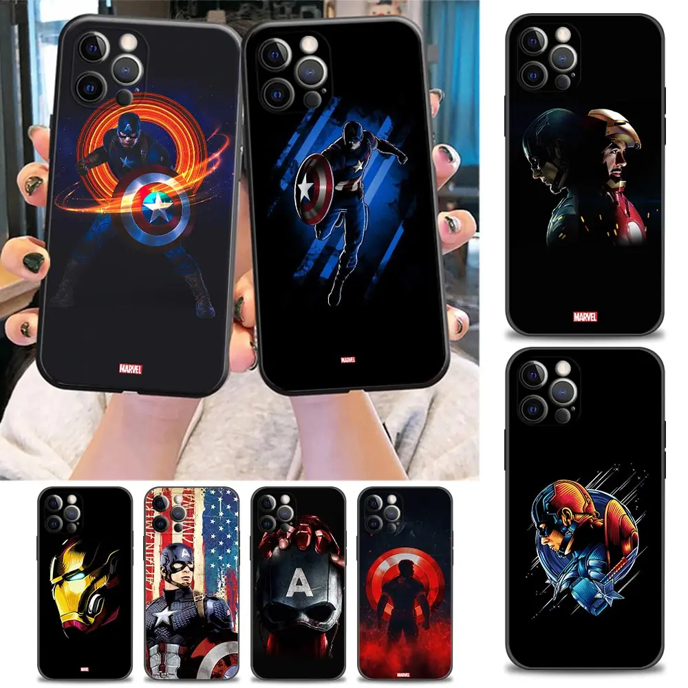 Phone Case for iPhone 11 12 13 Pro Max 7 8 SE XR XS Max 5 5s 6 6s Plus Case Soft Silicone Cover Marvel Captain America Shield
Phone Case for iPhone 11 12 13 Pro Max 7 8 SE XR XS Max 5 5s 6 6s Plus Case Soft Silicone Cover Marvel Captain America Shield