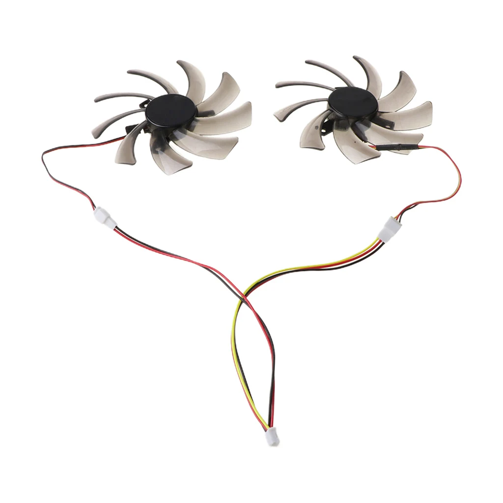 2Pcs 95MM T129215SM 3Pin Cooler Fan Replacement For Gigabyte 7850 Radon R9 270 GTX 670 650 660Ti 550 Graphics Card Cooling Fan
2Pcs 95MM T129215SM 3Pin Cooler Fan Replacement For Gigabyte 7850 Radon R9 270 GTX 670 650 660Ti 550 Graphics Card Cooling Fan