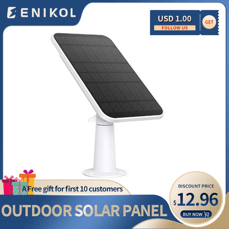 Outdoor Waterproof Solar Panels Charger For Security Home Camera CCTV Monitor Solar Powered Charger Wireless Wall Mount
Outdoor Waterproof Solar Panels Charger For Security Home Camera CCTV Monitor Solar Powered Charger Wireless Wall Mount