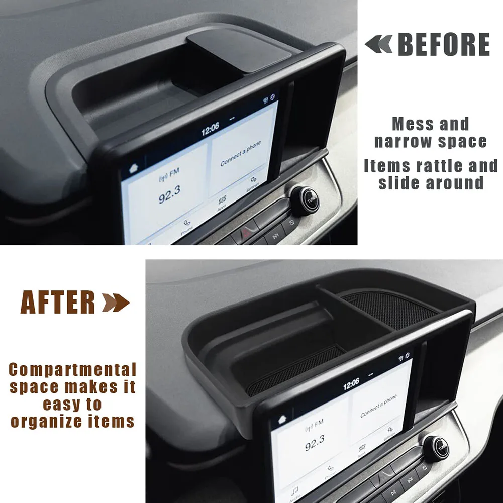 For Maverick 2022 2023 Center Console Dash Tray Dashboard Storage Box Organizer Car Supplies Auto Accessories
For Maverick 2022 2023 Center Console Dash Tray Dashboard Storage Box Organizer Car Supplies Auto Accessories